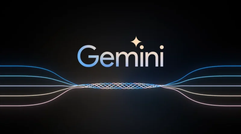 Logo de la nouvelle intelligence artificielle de Google nommée Gemini qui remplace Bard