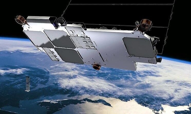 Image d'un satellite STARLINK version 2